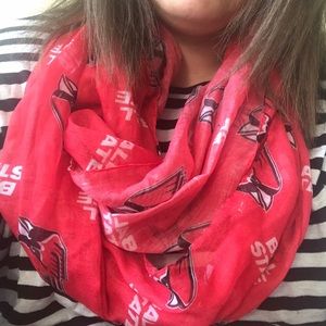Ball State Infinity Scarf